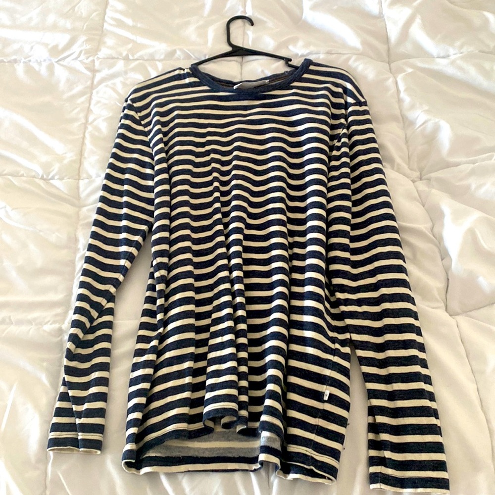 Men’s Long Sleeve Striped T-shirt